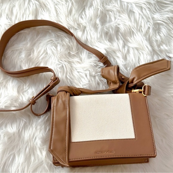 Charles & Keith Knotted Strap shoulder Crossbody bag - Picture 13 of 16